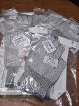 Lot Of 7 Nocry Cut Resistant Gloves With Grip Dots - High Performance Level 5. Fixed Price $49.99.