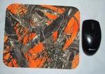 Mossy Oak Break Up Real Tree Camouflage Hunter Orange Mouse Pad Desk Office. Fixed Price $17.00.