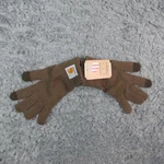 Carhartt Gloves Mens One Size Brown Touchscreen Unlined Stretch Made Usa Nwt. Fixed Price $21.99.