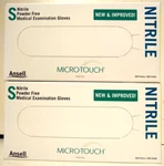 400 Nitrile Gloves Small Micro-touch Powder Free Medical Examination 6034301. Fixed Price $30.00.