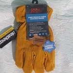 Kinco Lined Premium Suede Cowhide Leather Driver Gloves Large Heatkeep Thermal. Fixed Price $15.00.