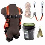 Safewaze Fs-roof-e Fall Protection Roofing Kit (FS99280-E 018-7005, FS870). Fixed Price $138.12.