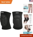Protective Knee Pads, Thick Sponge Anti-slip, Collision Avoidance Sleeve. Fixed Price $26.39.