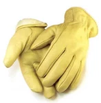 Northstar Mens Full Grain Tan Deerskin Gloves Lined 100 Gram 3M Thinsulate 013T. Fixed Price $30.00.
