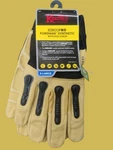 Kinco 2035-XL Synthetic Leather Black/tan Foreman Men's Padded Gloves X-large. Fixed Price $29.99.