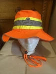 Ergodyne Glowear Model #8935 High-visibility Stay Cool Ranger Hat Size S/m. Fixed Price $12.95.