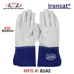 Ironcat Top Grain Goatskin - Tig Welder's Glove With Kevlar Stitch Pip 6142. Fixed Price $14.99.