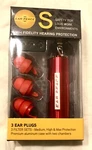 Earpeace Std. High Fidelity Plugs For Sleep Concert Work Motorcycle Music. Fixed Price $24.59.