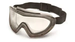 Pyramex Capstone Gray Direct/indirect Goggle With Clear H2X Anti-fog Lens. Fixed Price $16.75.