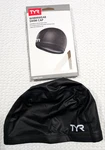 Tyr Warmwear Swim Cap Black Adult Thermal Training Open Box. Fixed Price $14.99.