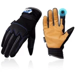 Gloves Leather Mechanic Touchscreen Working Construction. Fixed Price $21.98.