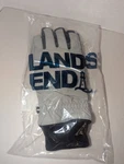 Lands End Squall Ez Touch Insulated Winter Gloves Dark Cameo Gray Men. Fixed Price $24.99.