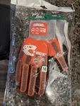 Magid T-rex TRX443 Nitrile Palm Coated Impact Glove Cut Level A4 Size Medium. Fixed Price $8.00.