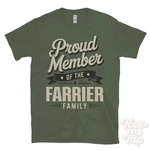 Proud Member Of The Farrier Family T-shirt Surname Last Heritage Ancestry. Fixed Price $21.43.