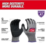 New!!! 24-PACK Milwaukee 48-73-7013B Cut Protection Dipped Gloves, Level A7. Fixed Price $79.99.