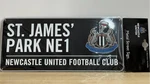 Newcastle United Fc Street Sign Bk - Official Licensed Product. Fixed Price $15.26.
