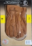 Two (2) Pair Plainsman Premium Cabretta Leather Gloves Size Medium PL200B. Fixed Price $44.94.