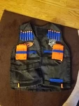 Nerf Vest Features Storage Pockets Kids Tactical Eva Gun Elite Series. Fixed Price $12.00.