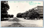West Gettysburg Postcard Rppc Photo Main Street Palace Cars Dirt Road C1910'S. Fixed Price $25.97.