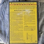 Mini-safe 4300B-2 Safety Window Operator Panel New Old Stock. And Accessory Box. Fixed Price $175.00.
