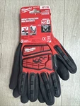 Milwaukee, Impact Cut Level 3 Nitrile Dipped Gloves - 10" Xl New. Fixed Price $19.99.