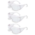 3 Pack - Honeywell Polysafe Wide View Safety Eyewear Visitor Spec. Fixed Price $10.49.