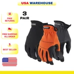 Firm Grip Work Gloves X-large 3 Pack Utility Safety Durable Padded Knuckles. Fixed Price $18.26.