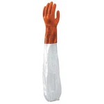 Showa 640M-08 Chemical Resistant Gloves, Pvc, 26 In 30 Mil, Orange, M, 1 Pr. Fixed Price $26.75.
