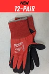 Milwaukee 48-22-8949B Cut Level A4 Nitrile Dipped Gloves Xxl 12-PACK New. Fixed Price $44.99.