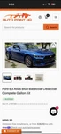 Atlas Blue Oem Ford Color Complete Paint Kit. Fixed Price $325.00.