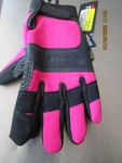 John Deere Pink Women's Waterproof Synthetic Leather Gloves, M/l. Fixed Price $23.75.