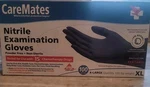 Caremates Nitrile Exam Gloves Sz. Lg 100 Meets Astm D6978, D6319 & F1671. Fixed Price $14.99.