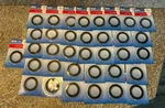 Lot Of (35) Rolls Cosco Art 1/4" X 324" Black Tape- Nip. Fixed Price $29.99.