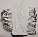 12 Pair Pack, Goat Skin Grain Leather Drivers, Work Safety Gloves (ppe), Size M. Fixed Price $34.99.
