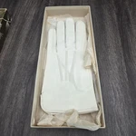 Chesterton By Superb Mens White Leather Gloves Size 10 New In Box Dress Formal. Fixed Price $59.95.