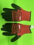 Milwaukee Medium Red Nitrile Impact Level 3 Cut Resistant Dipped Work Gloves. Fixed Price $16.00.