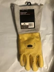 New Anchor Premium Welding Gloves, Grain Cowhide, Medium, Gold, 850GC. Fixed Price $14.00.
