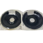 Range Drip Pan Large Starcon Coated Non-stick Harbortown New Nos Black BT16 Set. Fixed Price $8.50.