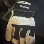 B97101-L Boss Men's Large Grain Cowhide Leather Insulated Work Gloves. Fixed Price $15.71.