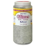 Pacon Spectra Glitter Sparkling Crystals - 16 Oz 1EACH Silver (91710). Fixed Price $22.38.
