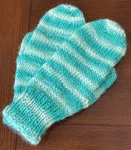 Knitted Handmade Mens Mittens Gloves Manos Dyed Wool Yarn. Fixed Price $19.99.