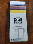Pacon Rainbow Bag - 6" X 11" Gusset Kraft Paper 28/PACK Assorted. Fixed Price $12.99.