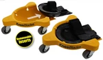 Knee Blades Heavy-duty Gel Pads With Casters, 360 Turn, Yellow, Unisex. Fixed Price $69.99.