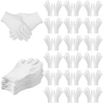 Satinior 120 Pieces Cotton Gloves Large Size For Women Inspection .... Fixed Price $46.02.