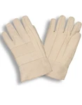 Dozen Of Cordova Regular Weight Gloves, Hot Mill, 100% Cotton, Band Top, Large. Fixed Price $25.00.