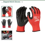 12 Pk Cut Level 3 Nitrile Dipped Gloves, Size S/7. Fixed Price $85.00.