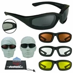 Bifocal Motorcycle Safety Glasses Sunglass Foam Padded Wind Dust Proof Reader. Fixed Price $17.55.