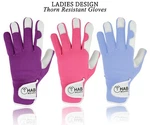 Ladies Women Leather Gardening Gloves Thorn Proof Protection Working. Fixed Price $7.96.