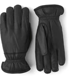 Hestra Deerskin Winter Gloves Black Insulated Polyester Boa Fleece Lining. Fixed Price $93.46.