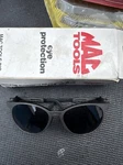 Mac Tools Usa Nos Safety Glasses SS4021 Flashback Gunmetal Frame Gray Lens. Fixed Price $29.00.